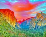 Yosemite National Park Paint By Numbers
