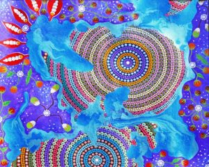 Abstract Aboriginal Art Paint By Number