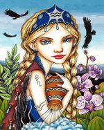 Female Aquarius Paint By Numbers