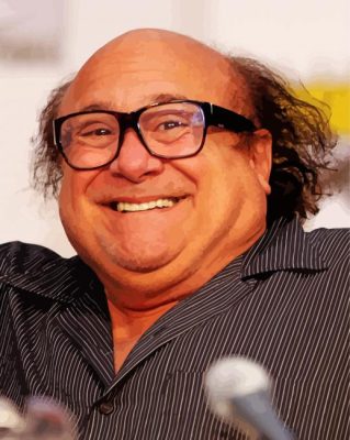 The Actor Danny Devito Paint By Number