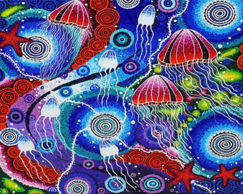Aesthetic Indigenous Art Paint By Numbers 