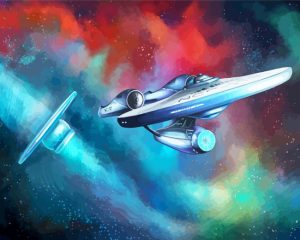 Aesthetic NCC 1701 Paint By Number