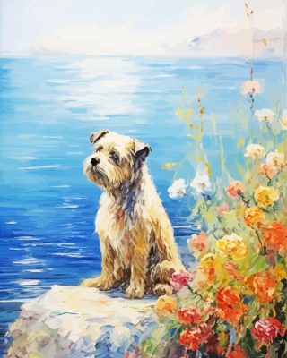 Aesthetic Border Terrier Paint By Number