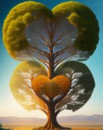 Heart Tree Of Life Paint By Number