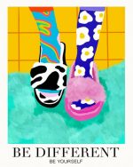 Be Different Be Yourself Paint By Number