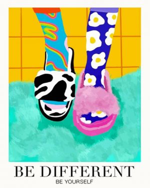 Be Different Be Yourself Paint By Number
