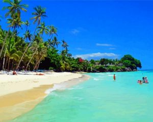 Boracay Beach In Philippines Paint By Number