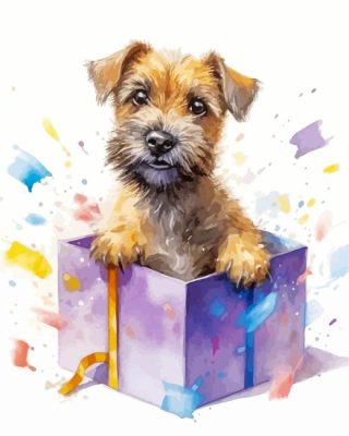 Terrier Soldier Gift Paint By Number