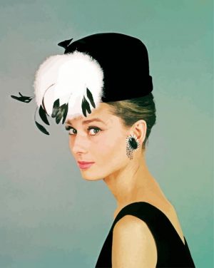 Audrey Hepburn Breakfast At Tiffanys Paint By Number