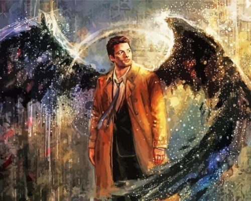 Castiel Supernatural Paint By Number