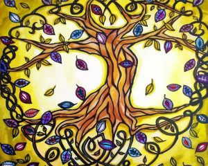 Celtic Tree of Life Paint By Number