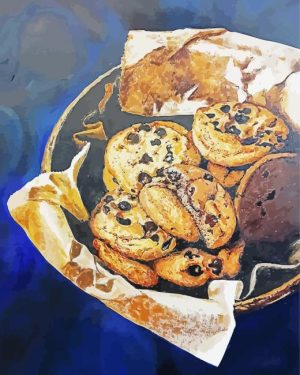 Chocolate Chip Cookie Paint By Number