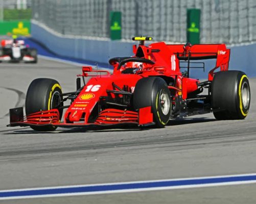 Cool Red Formula Paint By Number