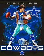 Dallas Cowboys Art Paint By Number