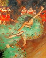 The Green Dancer Paint By Numbers