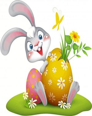 Easter Bunny Paint By Number