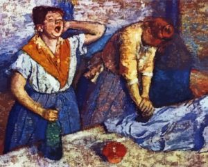 Edgar Degas Woman Ironing Paint By Numbers