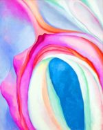 Music Pink and Blue No 2 Paint By Numbers