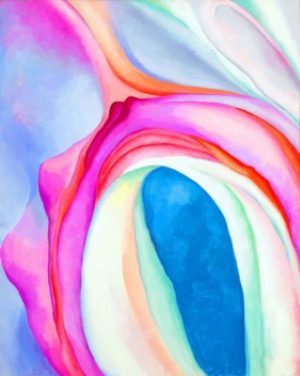 Music Pink and Blue No 2 Paint By Numbers