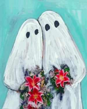 Ghost Couple Paint By Numbers