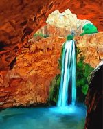 Havasu Falls Art Paint By Number