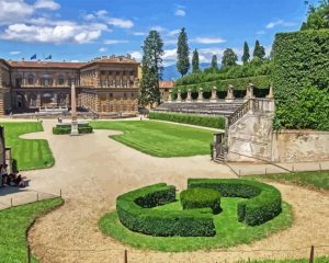 Italy Boboli Gardens Paint By Number