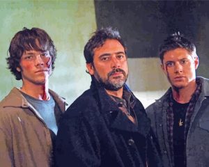 John Sam And Dean Paint By Number