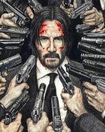 Aesthetic John Wick Paint By Number