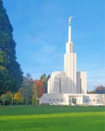Lds Swiss Temple Paint By Numbers