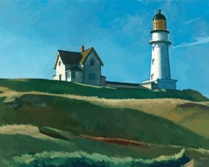 Lighthouse Hill Paint By Number