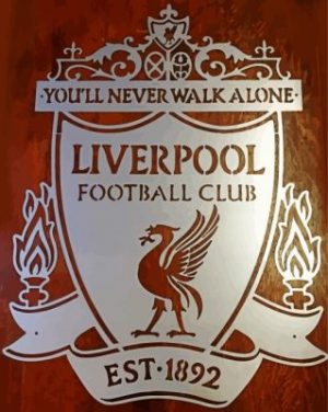 Liverpool Football Emblem Paint By Numbers