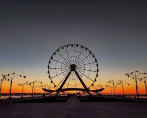 Luna Park Las Vegas Sunset Paint By Numbers