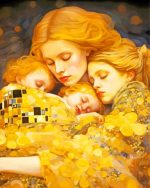 Mother And Daughters Paint By Number