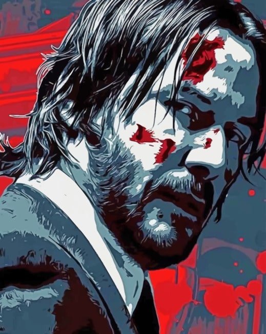 John Wick Paint By Number