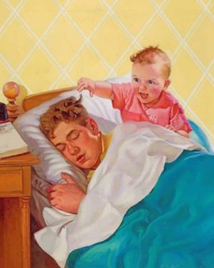 Naughty Baby Paint By Number