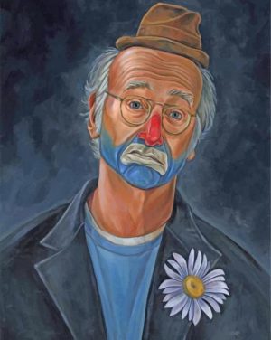 Sad Clown Paint By Number