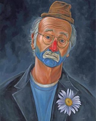Sad Clown Paint By Number