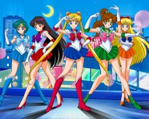 Sailor Moon Characters Paint By Numbers