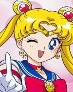 Sailor Moon Paint By Number