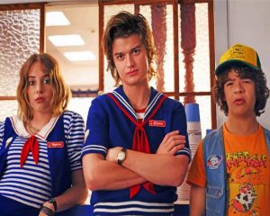 Stranger Things Actors Paint By Number