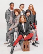 Stranger Things Characters Paint By Number