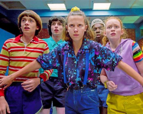 Stranger Things Paint By Numbers