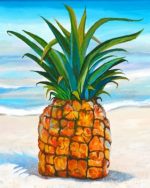 Tropical Pineapple Paint By Numbers