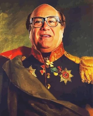 Vintage Danny Devito Paint By Number