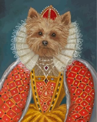 Yorkie Dog Paint By Number