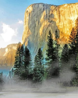Yosemite National Park El Capitan Paint By Numbers 