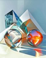 3D Geometric Shapes Paint By Number