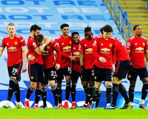 Football Manchester United Players Paint By Numbers