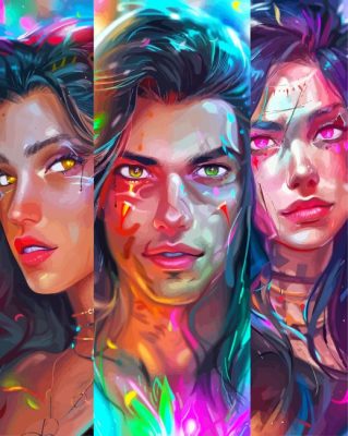 Cool Acotar Characters Paint By Number