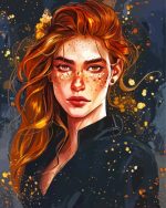 Acotar Girl Paint By Number